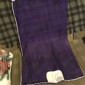 Large Mesh Sports Bags - Mesh Laundry Bags - Sports Bags - Purple Color